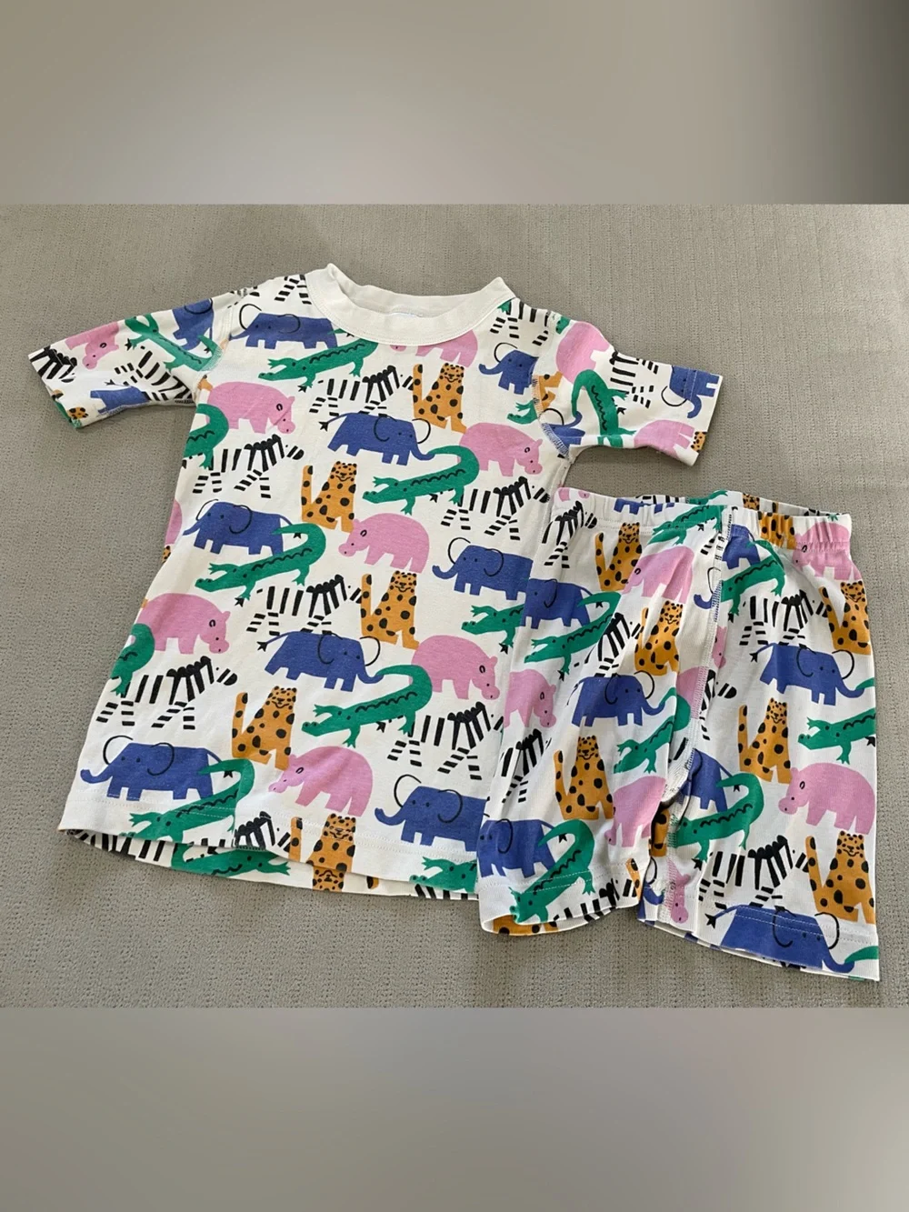 Hanna Andersson Pajama Short Sets Cotton Stretch Short Sleeve